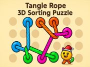 ゲームヘーゼルタングルロープ3D：ソートパズルオンライン