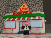 ゲームObbyピザ配達オンライン