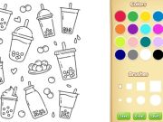 ゲーム子供のためのかわいいボバの着色帳オンライン