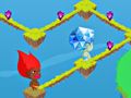 ゲーム火の赤ちゃんは氷の赤ちゃんを追いかけます オンライン