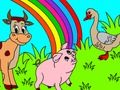 ゲーム農場のペットを塗り絵オンライン