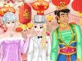 ゲームディズニークロスドレスウェディングオンライン