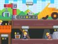 ゲーム月に遊んでいる空の人 オンライン