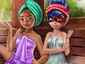 ゲームポリネシアンのエキゾチックなサウナ オンライン