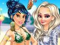 ゲームプリンセスたちのボヘミアンビーチウェアの執着オンライン