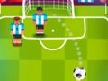 ゲームサッカーでキックを成功させる オンライン