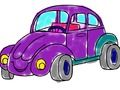 ゲーム漫画の車の塗り絵 オンライン