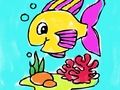 ゲーム魚の塗り絵 オンライン