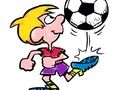 ゲームサッカーのぬり絵の時間オンライン