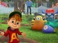 ゲームAlvin：Gegen Die Schleimmonster オンライン