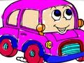 ゲーム学校に戻る：子供の車の塗り絵オンライン