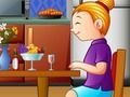 ゲーム家族の夕食ジグソーパズル オンライン