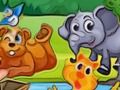 ゲーム子供向け動物パズルゲームオンライン