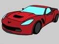 ゲームアメリカの車: 塗り絵 オンライン