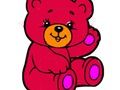 ゲーム学校に戻る：甘いクマの塗り絵オンライン