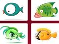 ゲームかわいい魚の記憶挑戦オンライン
