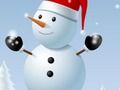 ゲームハッピー雪だるまの塗り絵オンライン