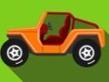 ゲーム道路上の古いジープ パズル オンライン
