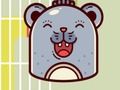 ゲーム幸せなハムスターの塗り絵オンライン