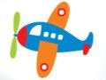 ゲーム塗り絵飛行機オンライン