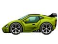 ゲームかわいい車のパズルオンライン