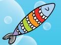 ゲーム虹の魚ぬり絵オンライン