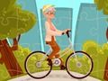 ゲーム楽しい自転車ライディングパズルオンライン