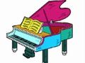 ゲーム学校に戻る：ピアノ塗り絵ブックオンライン