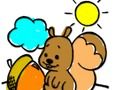 ゲームリスの塗り絵ブックオンライン