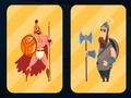 ゲームスパルタとバイキングの戦士の記憶オンライン