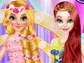 ゲームロングヘアのプリンセスプロムオンライン
