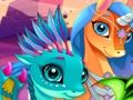 ゲームかわいいユニコーンとドラゴンズのパズル オンライン