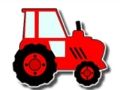 ゲーム子供のための簡単なトラクター塗り絵オンライン