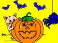ゲームハロウィン塗り絵オンライン
