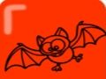 ゲーム子供のための簡単なコウモリの塗り絵オンライン