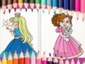 ゲーム美しいプリンセスの塗り絵オンライン