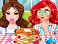 ゲーム面白い食べ物の挑戦 オンライン