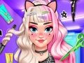ゲームエリザEガールトレンディなヘアスタイル オンライン