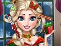 ゲームアイスクイーンクリスマスリアルヘアカット オンライン