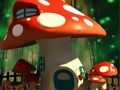 ゲーム面白いキノコの家のジグソーパズル オンライン