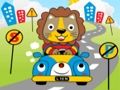 ゲーム動物はジグソーパズルを運転します オンライン