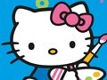 ゲームハローキティと番号で色 オンライン