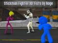 ゲームスティックマンファイター3D：怒りの拳オンライン