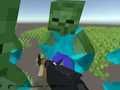ゲームMinecraftシューターがあなたの世界を救う オンライン