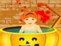 ゲーム小さな赤ちゃんのハロウィンのバスオンライン