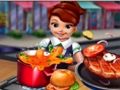 ゲーム高速ホットドッグとハンバーガーの調理 オンライン