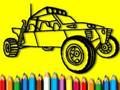 ゲーム学校に戻る: ラリーカーの塗り絵オンライン