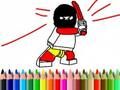 ゲームバック・トゥ・スクール：ヒーロー塗り絵ブックオンライン