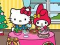 ゲームハローキティと友達のクリスマスディナーオンライン