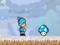 ゲーム冬の雪の冒険1 オンライン